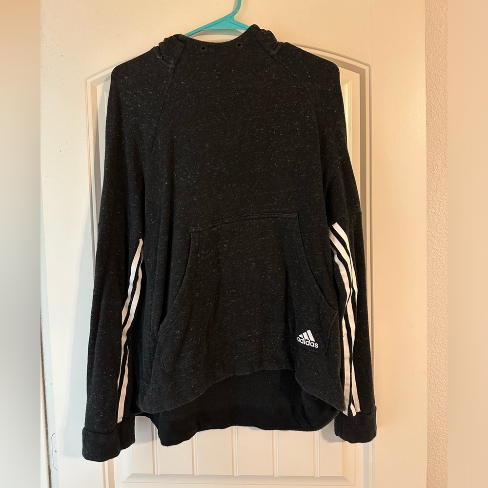 Adidas Hoodie, Size: XL, Color: Gray/Black